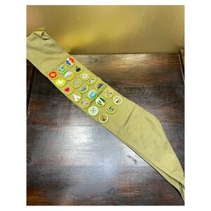 Boy Scout Camp‎ Achievement Sash Merit Badges Pin Lot